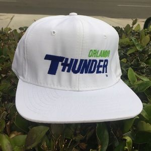 Vintage 90s  Orlando Thunder Football Snapback